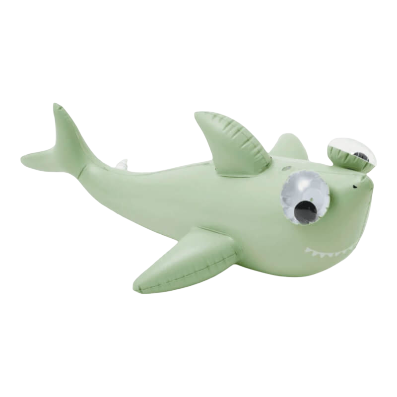 SUNNYLiFE充氣灑水器 - 鯊魚部落卡其色