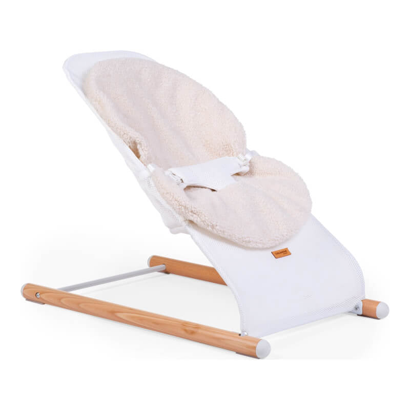 Childhome Inlay Cushion - Teddy - Off White