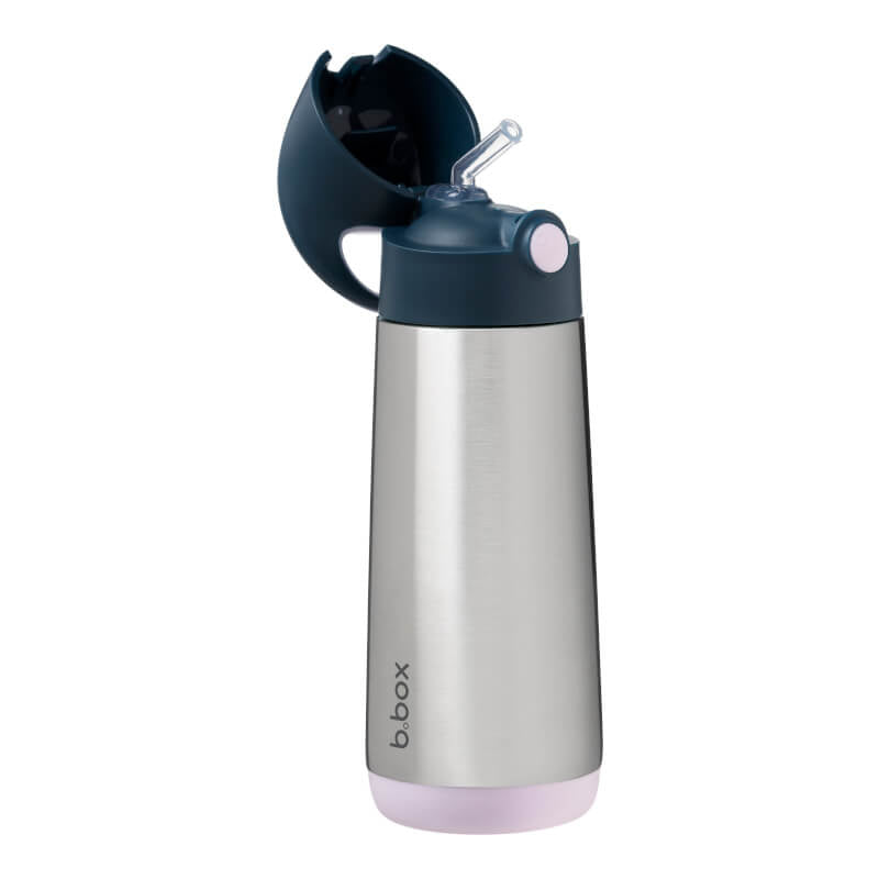 b.box Insulated Drink Bottle - Indigo Rose