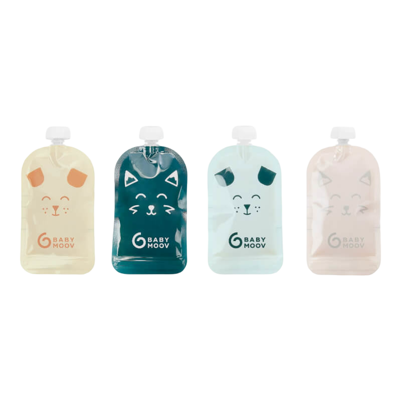 Babymoov ISY Reusable Feeding Pouches (20-Pack)