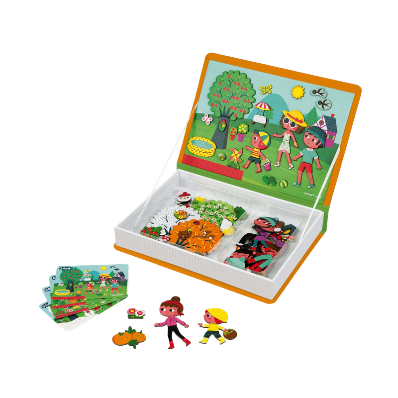 Janod 4 Seasons Magnetibook