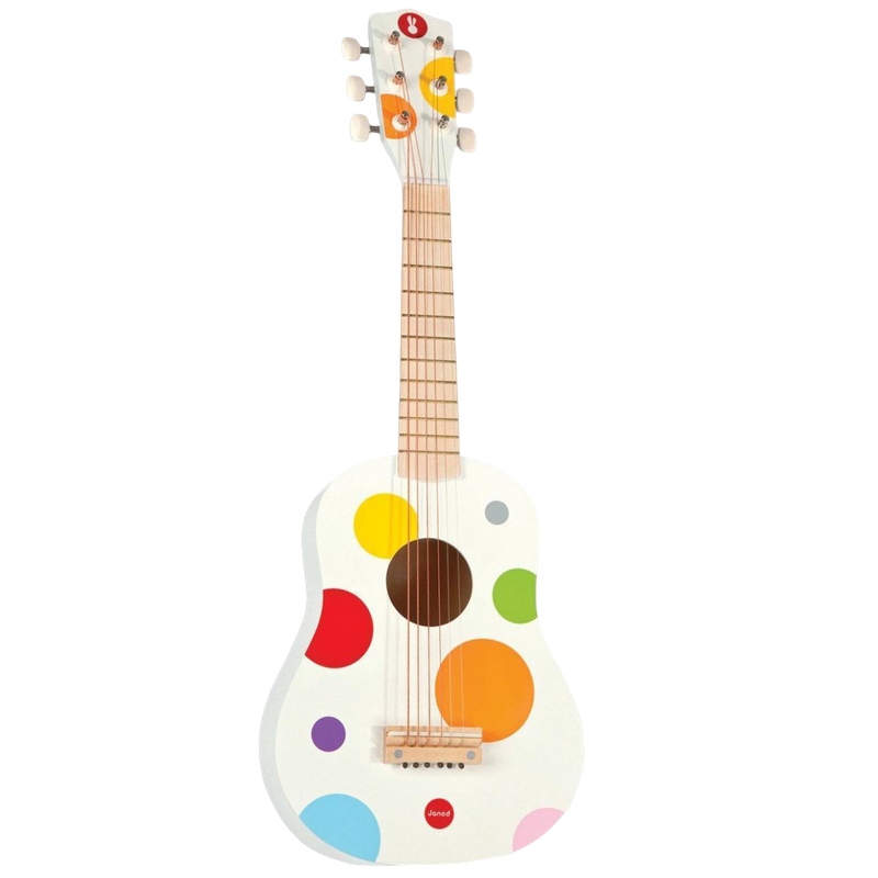 Janod Confetti Guitar White