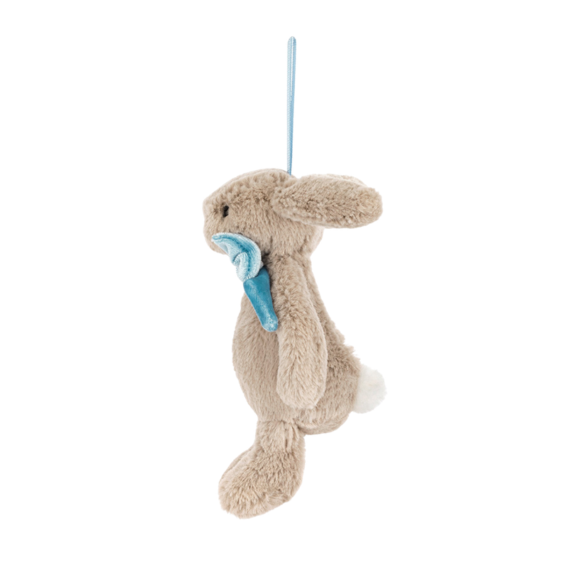 Jellycat Bashful Bunny Hanging Decoration - Beige