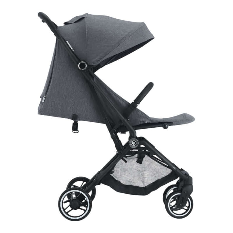 Baby Star Karbonz Carbon Fiber Baby Stroller - Steel
