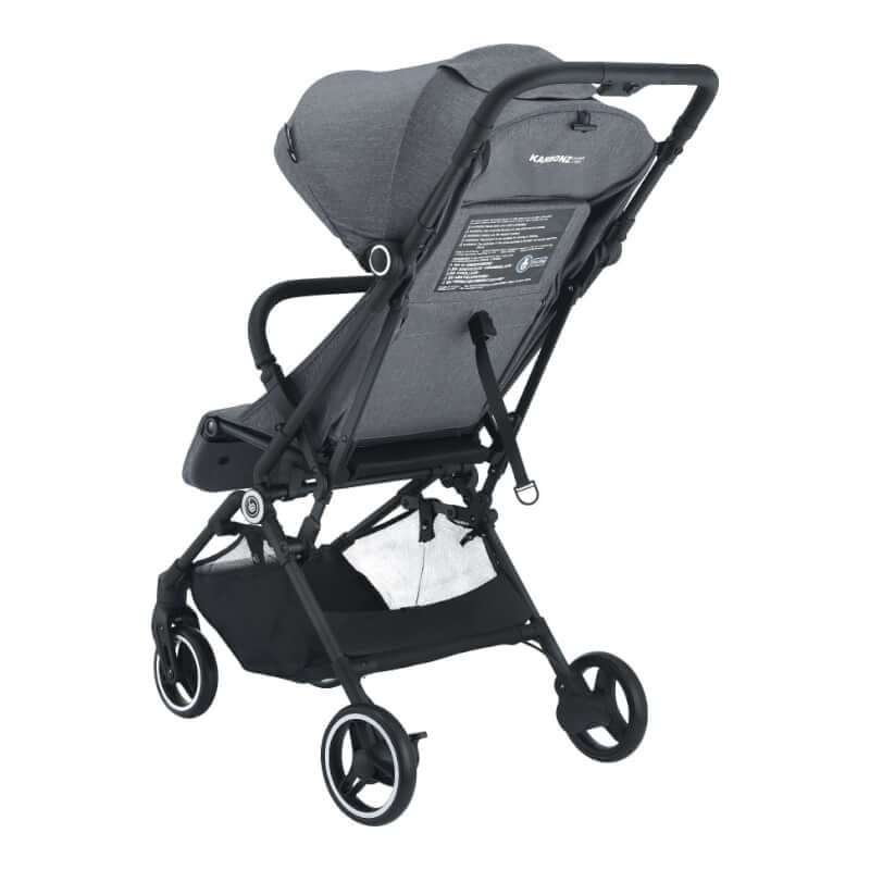 Baby Star Karbonz Carbon Fiber Baby Stroller - Steel