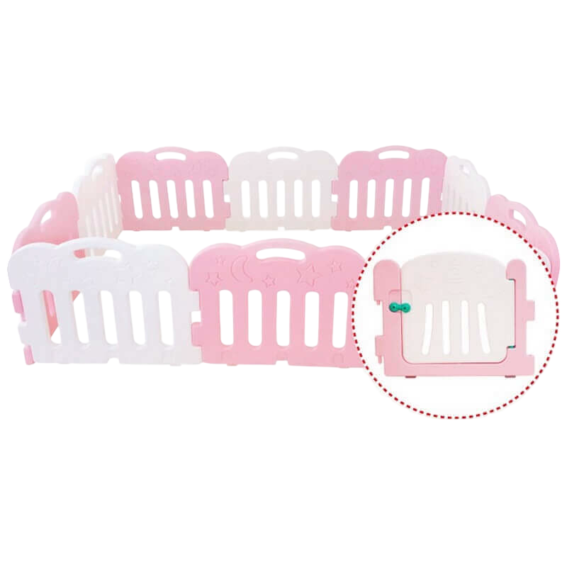 Caraz KIBEL Baby Room - 9 Panels + 1 Door (FOLDER MAT NOT INCLUDED)