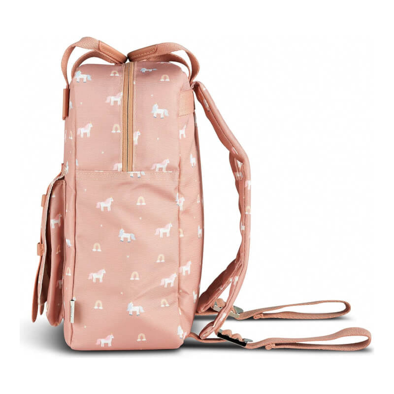 Citron 兒童背包 - 獨角獸腮紅粉紅色