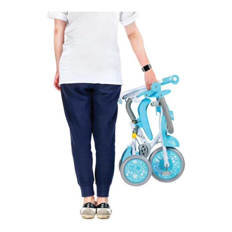 Kids Star 1st Move Foldable Tricycle - Cool Mint