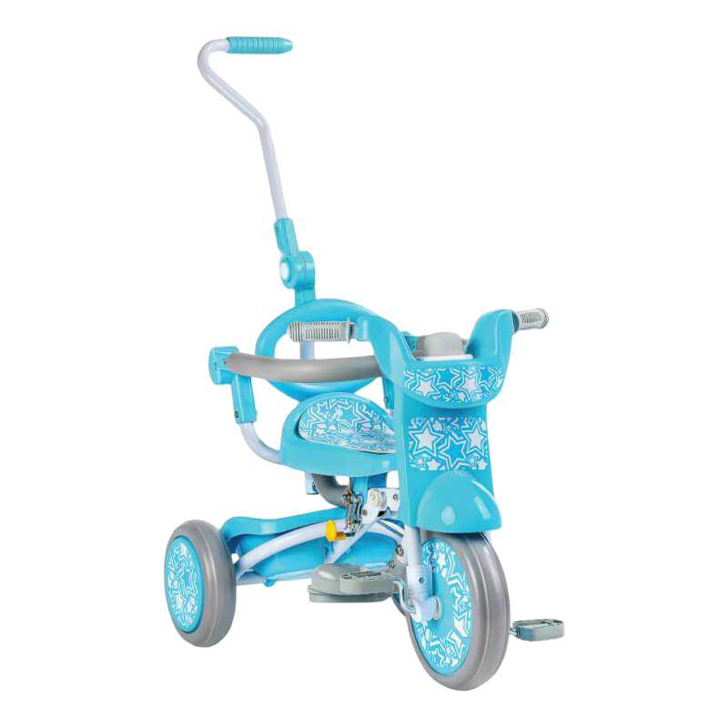 Kids Star 1st Move Foldable Tricycle - Cool Mint