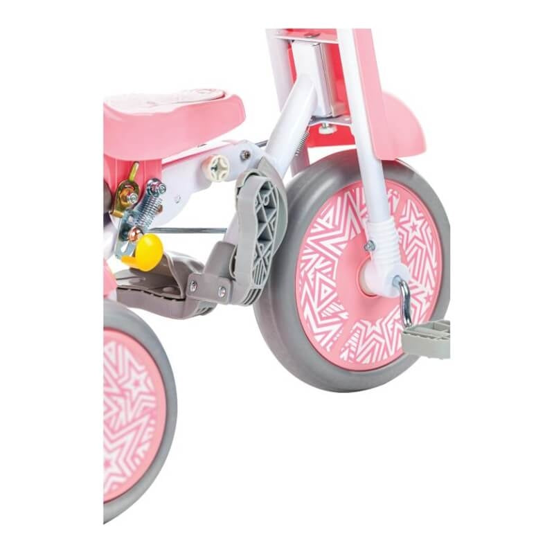 Kids Star 1st Move Foldable Tricycle - Sweet Pink