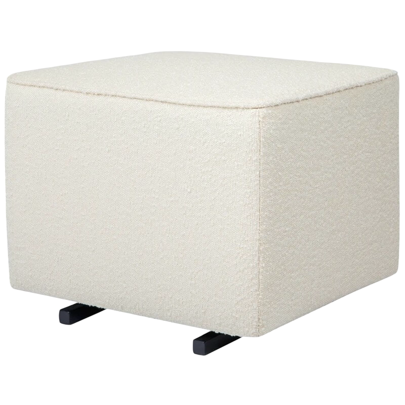 Babyletto Kiwi Gliding Ottoman - Ivory Boucle