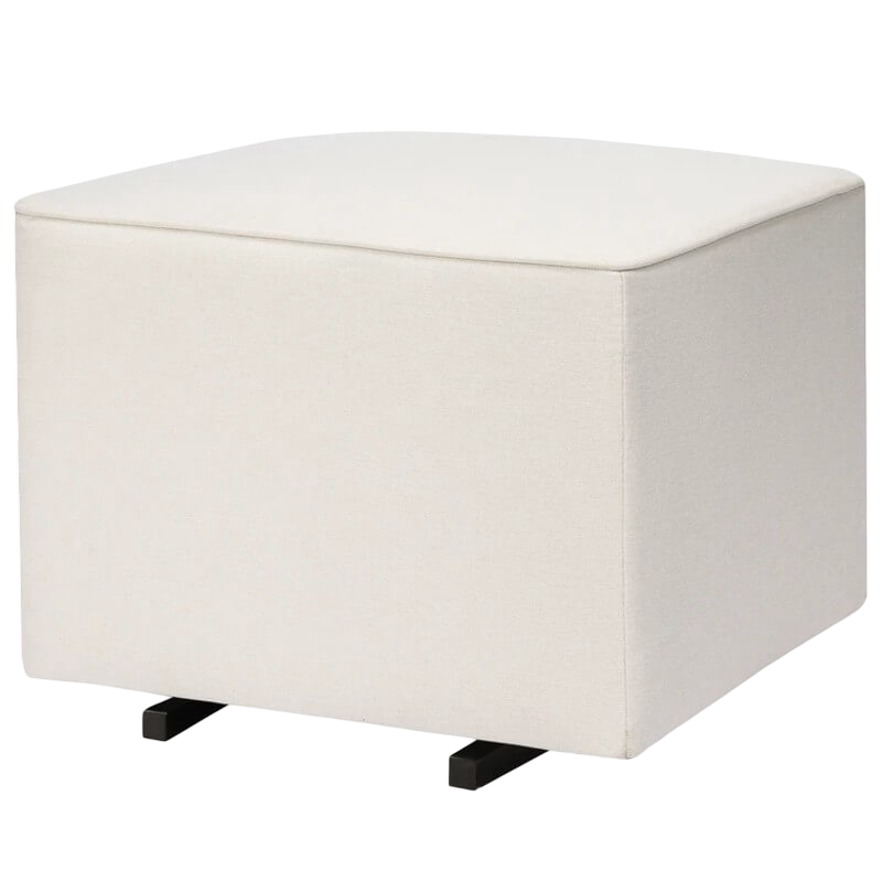 Babyletto Kiwi Gliding Ottoman - Performance Cream Eco-Weave