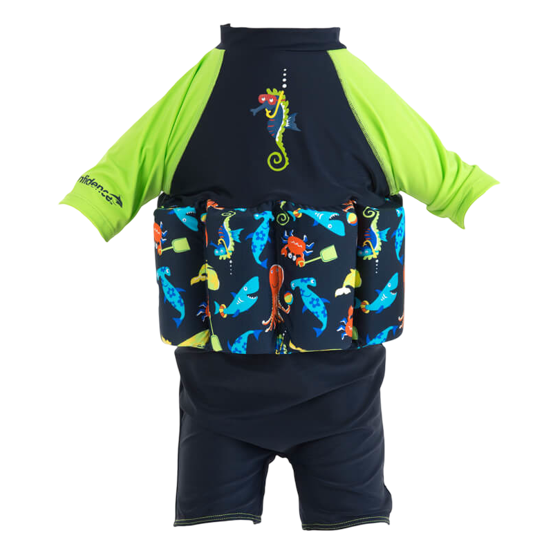 Konfidence™ Floatsuit - Seabiskit & Friends - 4-5 Years