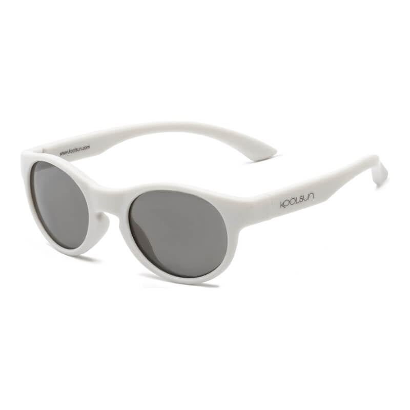 KOOLSUN Boston - Kids Sunglasses - Pale Grey - 3-8 years