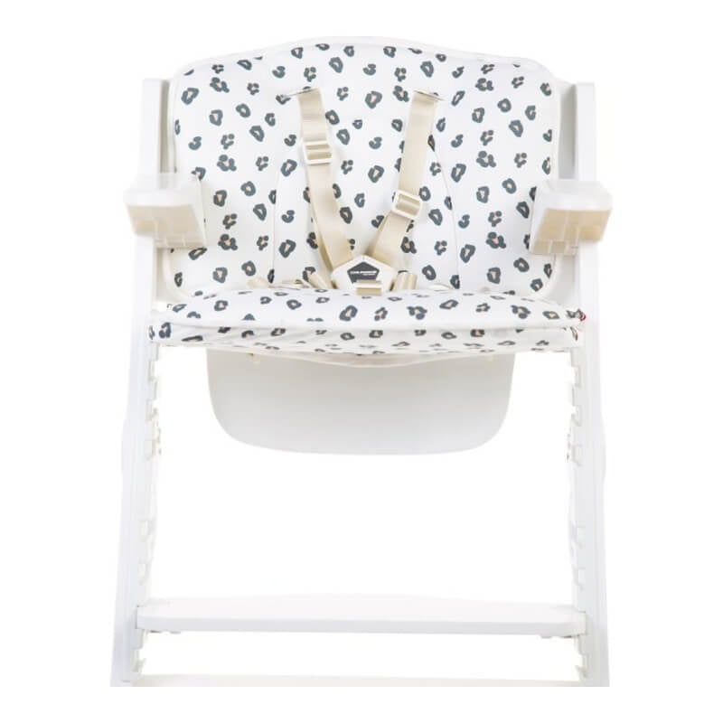 Childhome Lambda 3 Seat Cushion - Jersey, Leopard