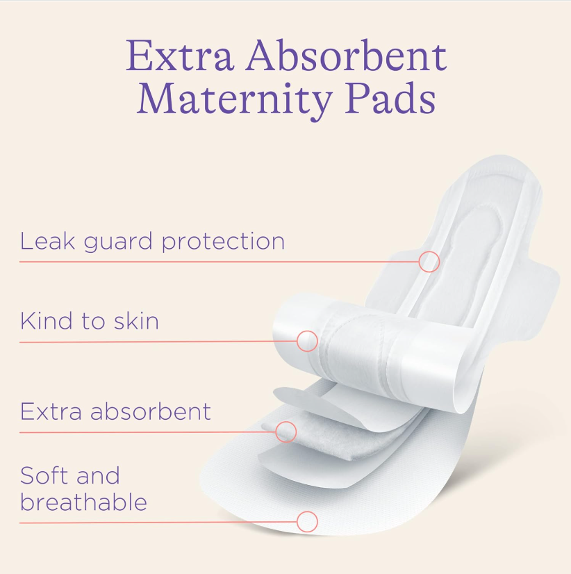Maternity Pads After Birth - Pack of 10