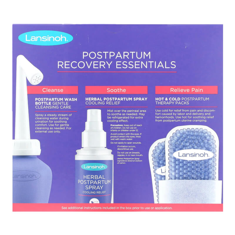 Lansinoh Postpartum Recovery Essentials 16 Piece Set