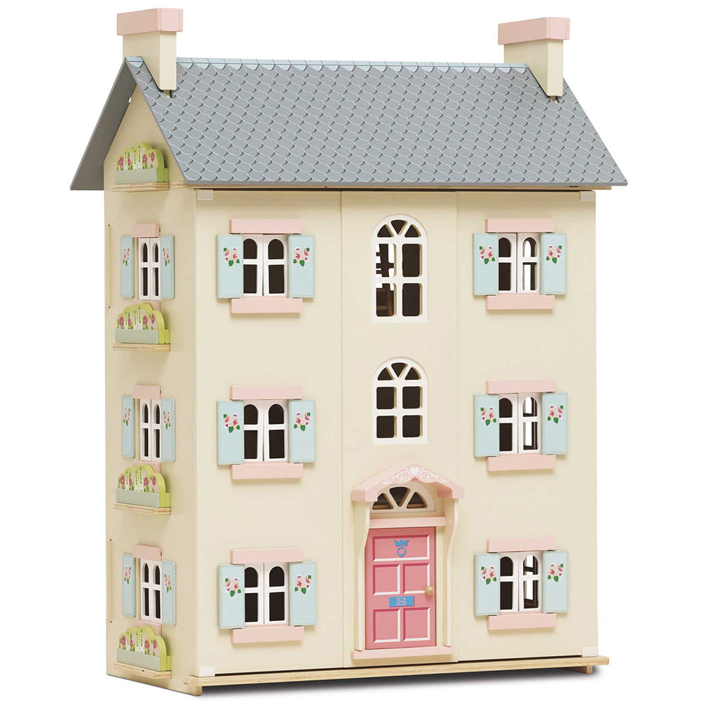 Le Toy Van Cherry Tree Hall Wooden Dolls House (1) FSC 100%