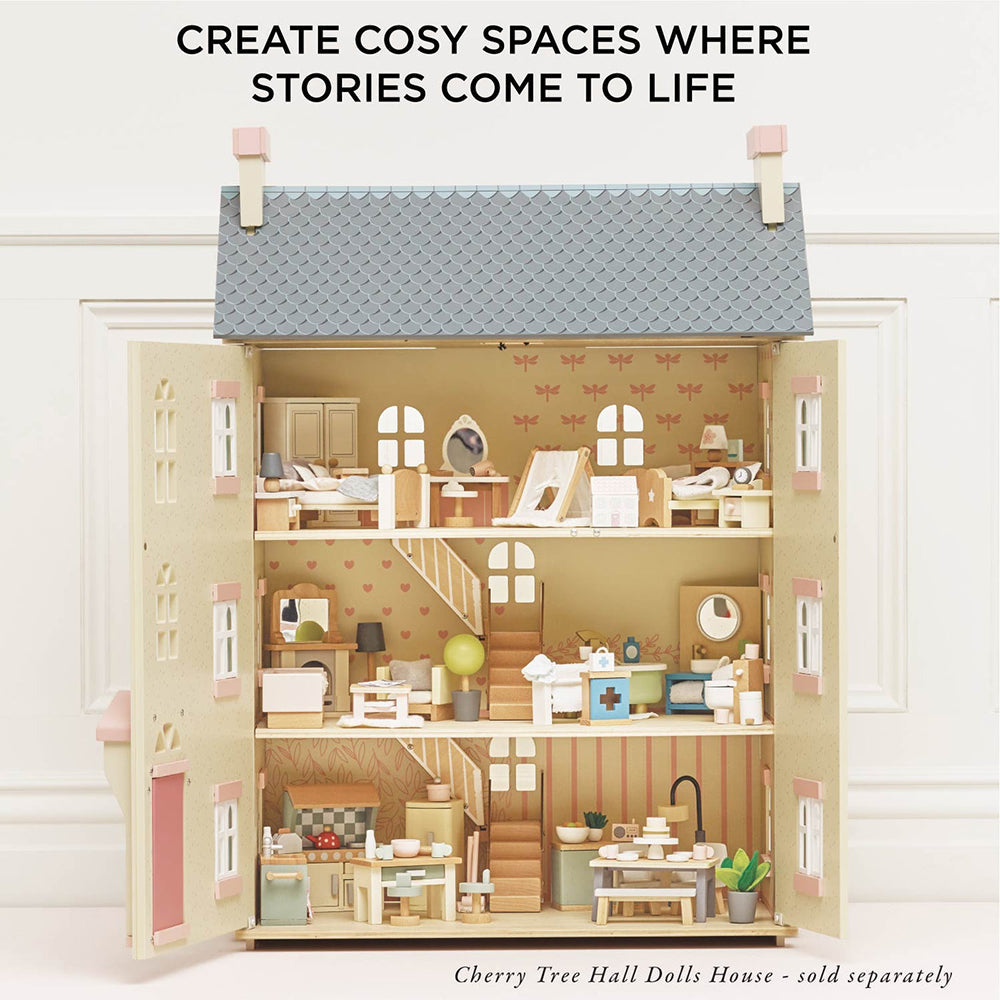 Le Toy Van Complete Dolls house Furniture Set - 35 Piece (6) FSC 100%