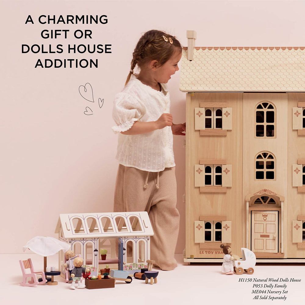 Le Toy Van Dolls House Conservatory Extention (4) FSC 100%