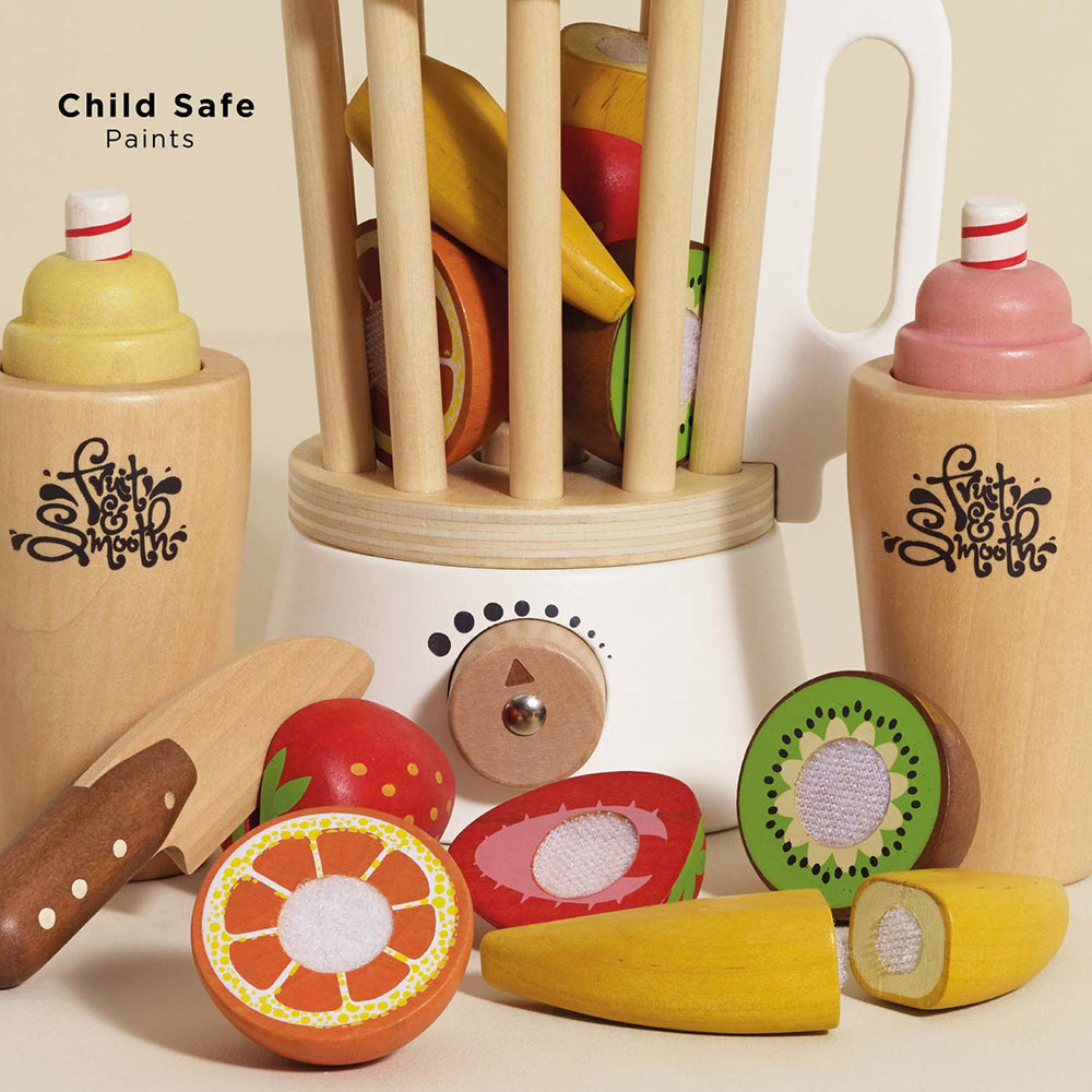 Le Toy Van Fruit & Smoothie Blender Set - 20 Piece (4) FSC 100%