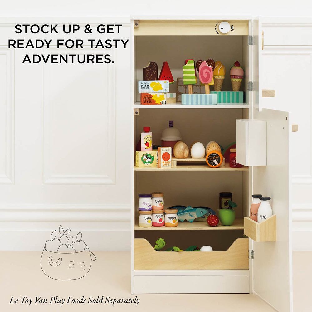 Le Toy Van Kitchen Freestanding Fridge Freezer (1) FSC 100%