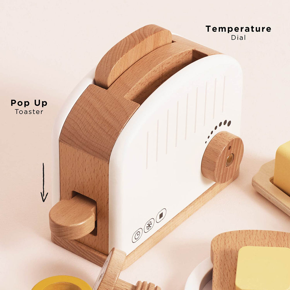 Le Toy Van Toaster Set (4) FSC 100%
