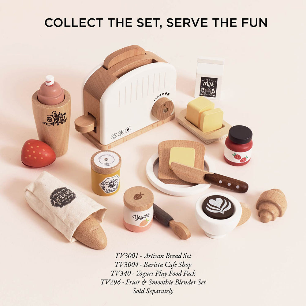 Le Toy Van Toaster Set (4) FSC 100%