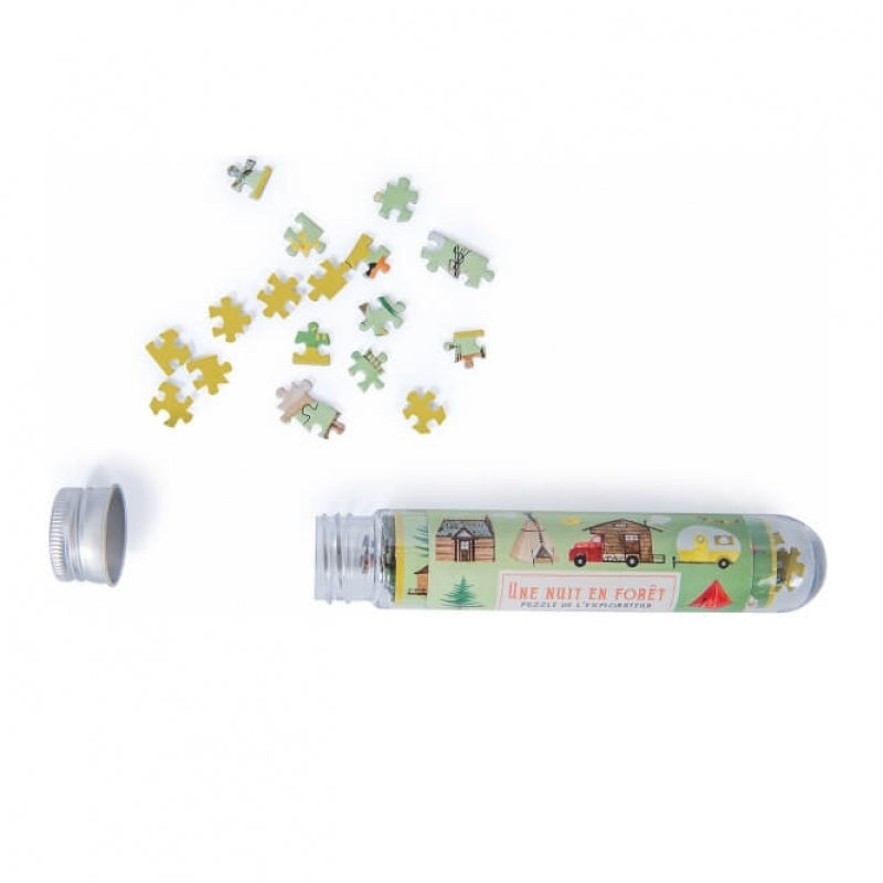 Moulin Roty Le Jardin du Moulin 150-Piece Mini Puzzle - A Night In The Forest 10x15cm