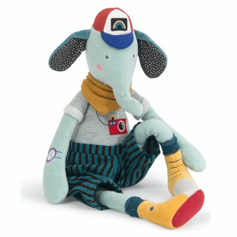 Moulin Roty Les Broc & Rolls Pablo the Elephant 54cm