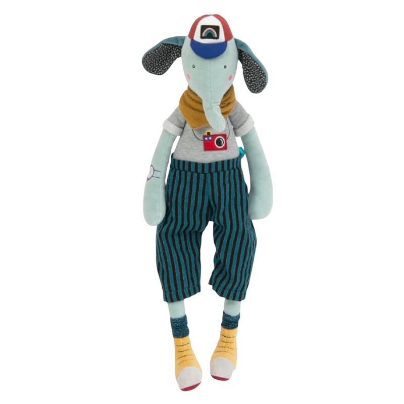 Moulin Roty Les Broc & Rolls Pablo the Elephant 54cm