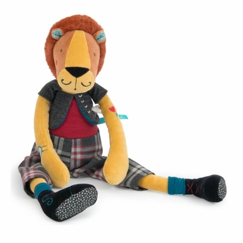 Moulin Roty Les Broc & Rolls Romeo the Lion 51cm