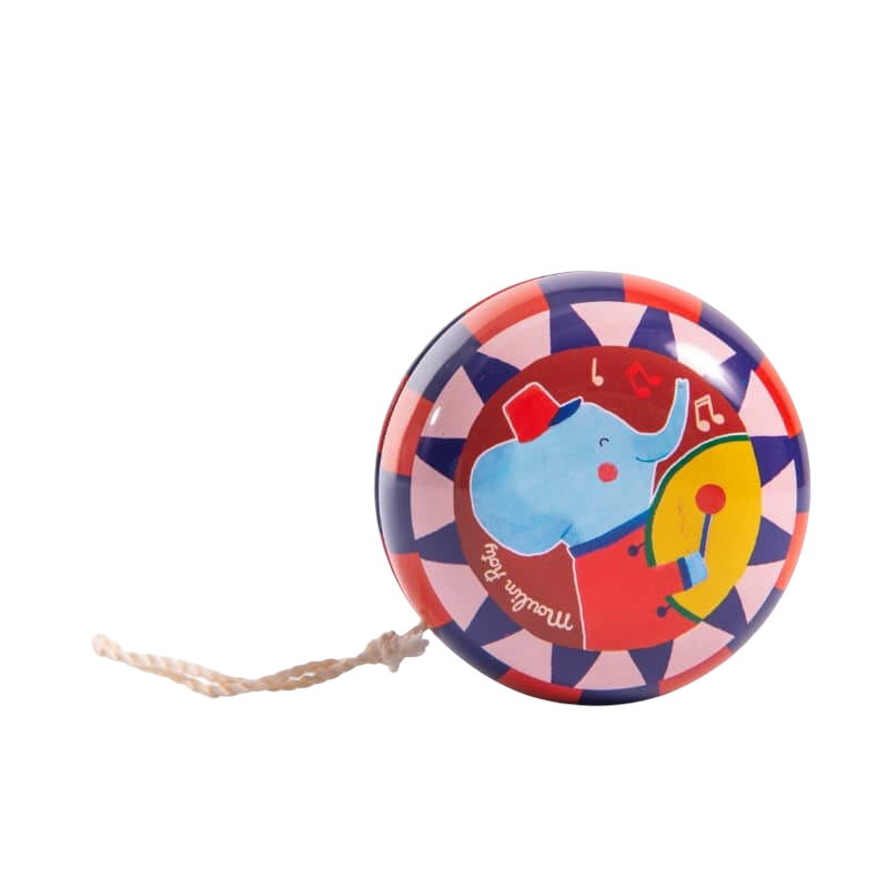 Moulin Roty Les Jouets Metal Elephant Yoyo ø5.5cm