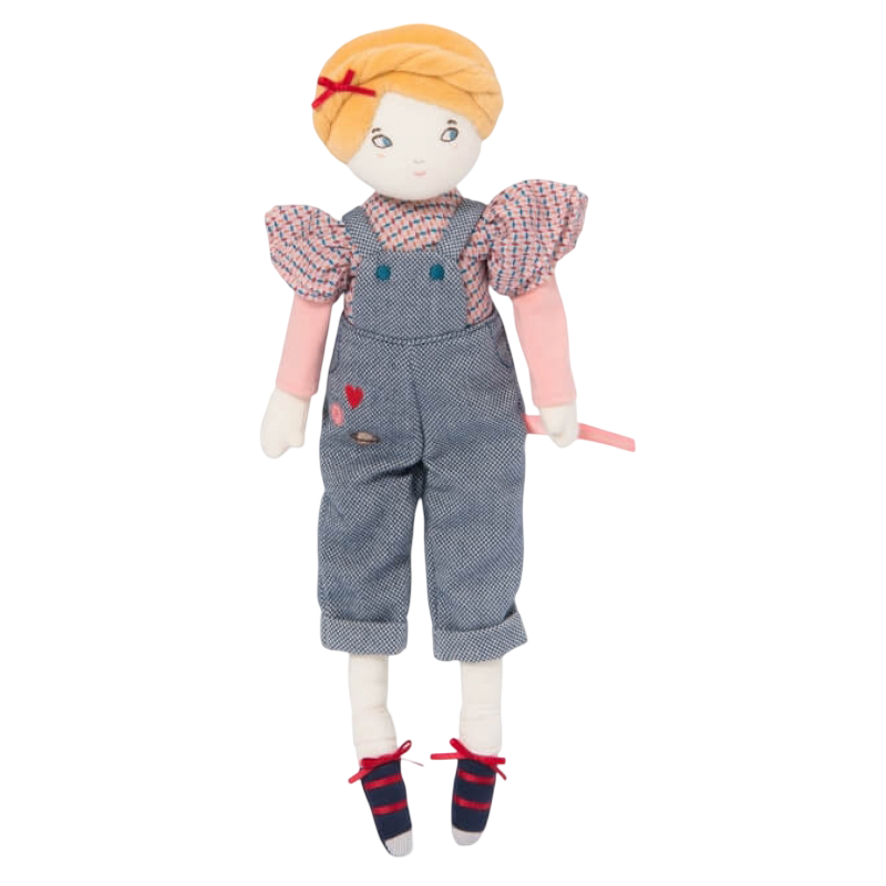 Moulin Roty Les Parisiennes Mademoiselle Eglantine 軟娃娃 39 厘米