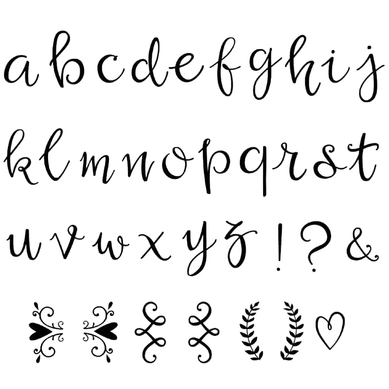 A Little Lovely Company Lightbox Letter Set - Script