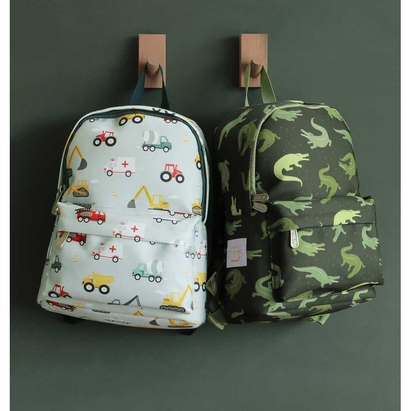 A Little Lovely Company Little Backpack - Vehicles