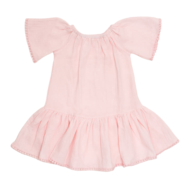 Cotton Pigs Little Girl's Cotton Candy Muslin Dress