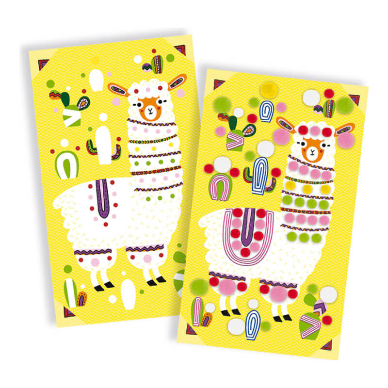 Janod Llama Pom Poms