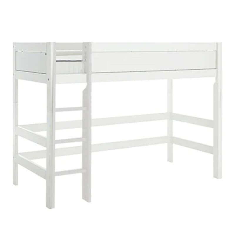 LIFETIME Kidsrooms Low Loft Bed with Straight Ladder 90x200cm