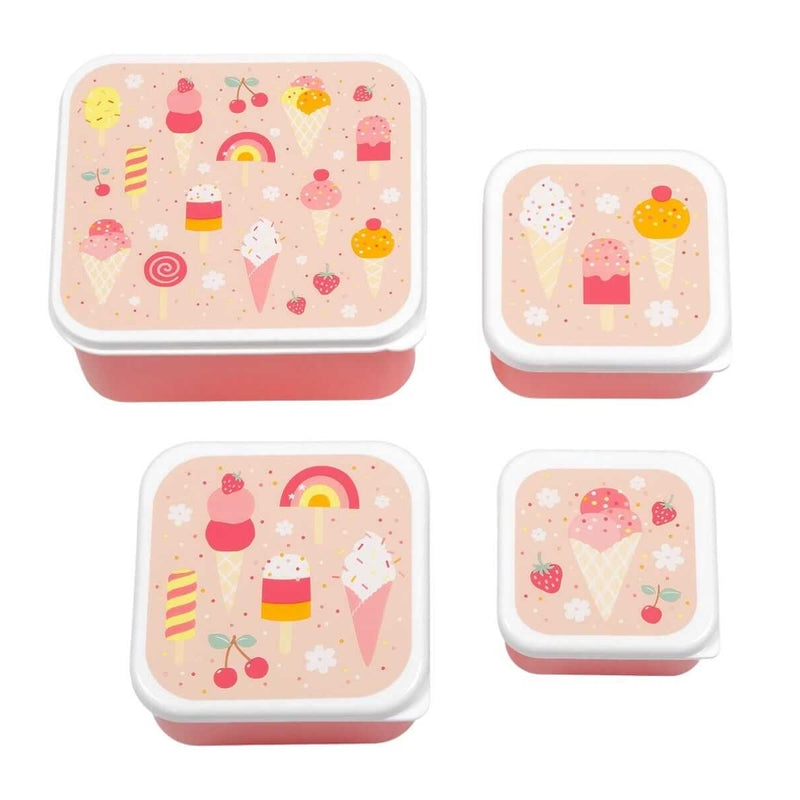 A Little Lovely Company Lunch & Snack Box Set A Little Lovely Company