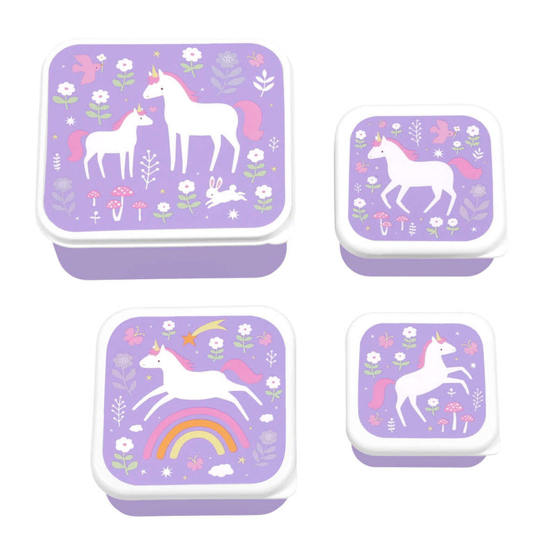 A Little Lovely Company Lunch & Snack Box Set