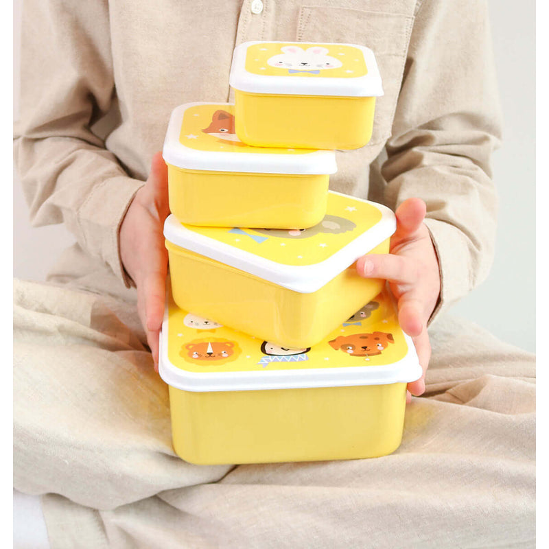 A Little Lovely Company Lunch & Snack Box Set A Little Lovely Company