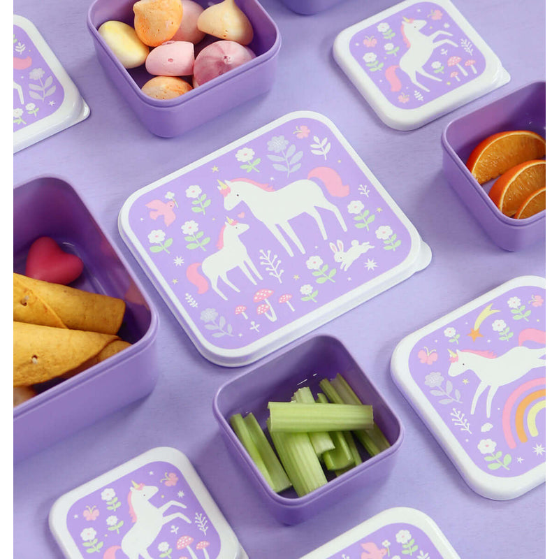 A Little Lovely Company Lunch & Snack Box Set A Little Lovely Company