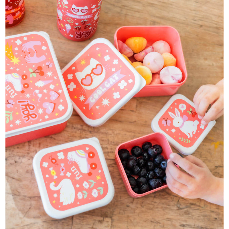 A Little Lovely Company Lunch & Snack Box Set A Little Lovely Company