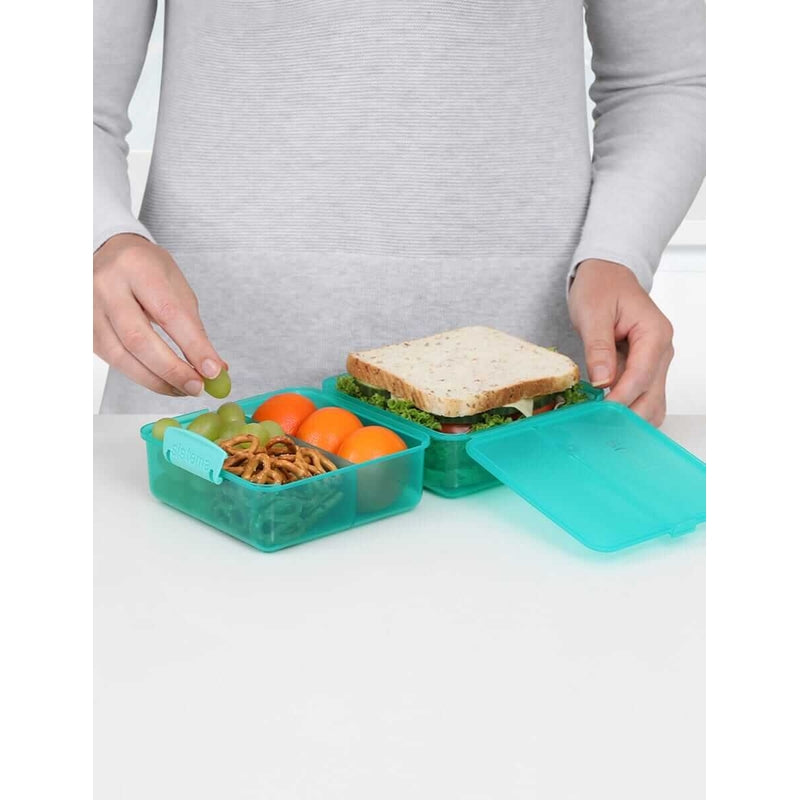 Sistema® Lunch Cube Coloured Container 1.4L