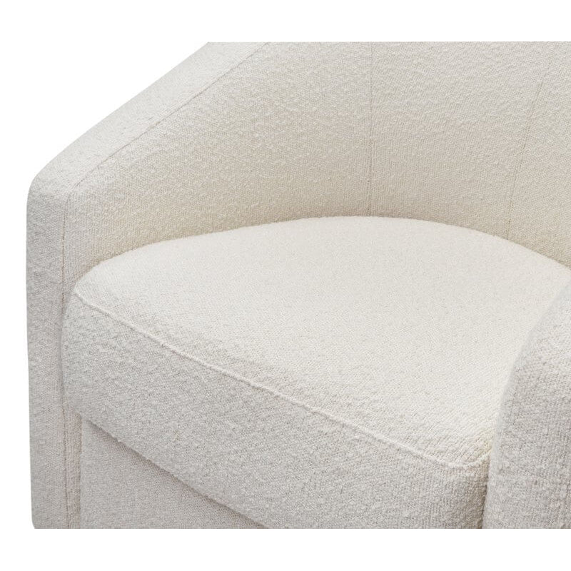 Babyletto Madison Swivel Glider - Ivory Boucle