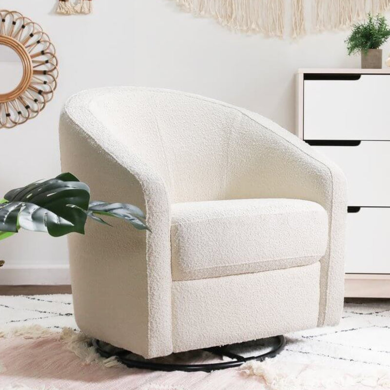 Babyletto Madison Swivel Glider - Ivory Boucle