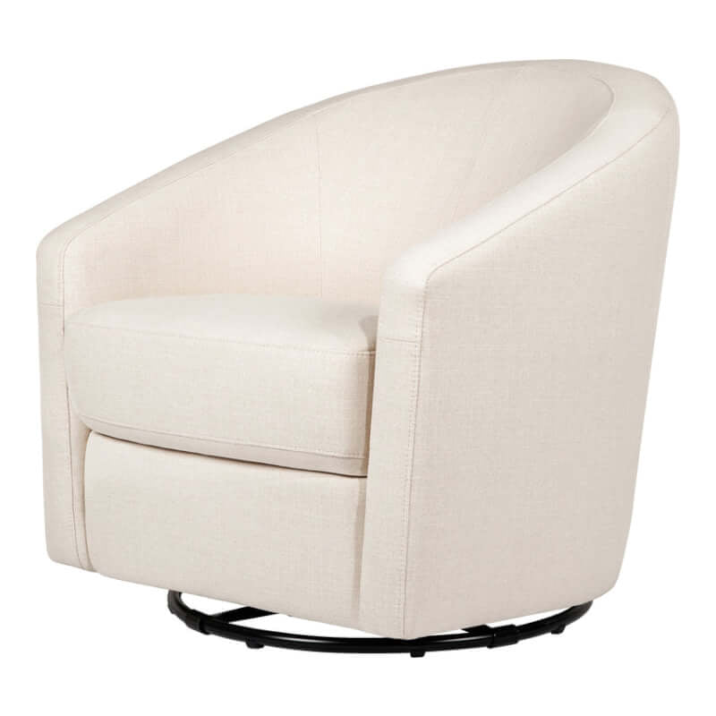 Babyletto Madison Swivel Glider - Performance Natural Eco-Twill