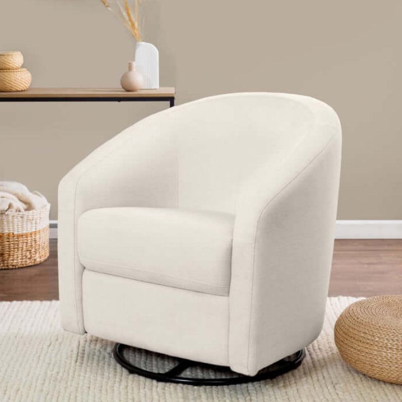 Babyletto Madison Swivel Glider - Performance Natural Eco-Twill