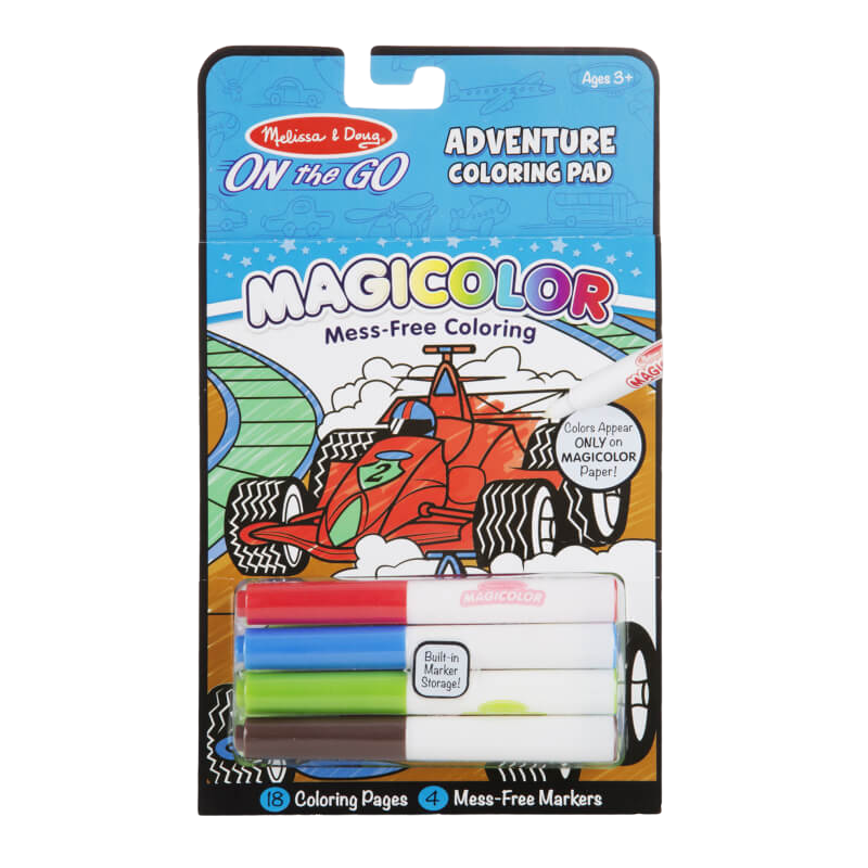 Melissa & Doug Magicolor - On the Go - Games & Adventure Coloring Pad